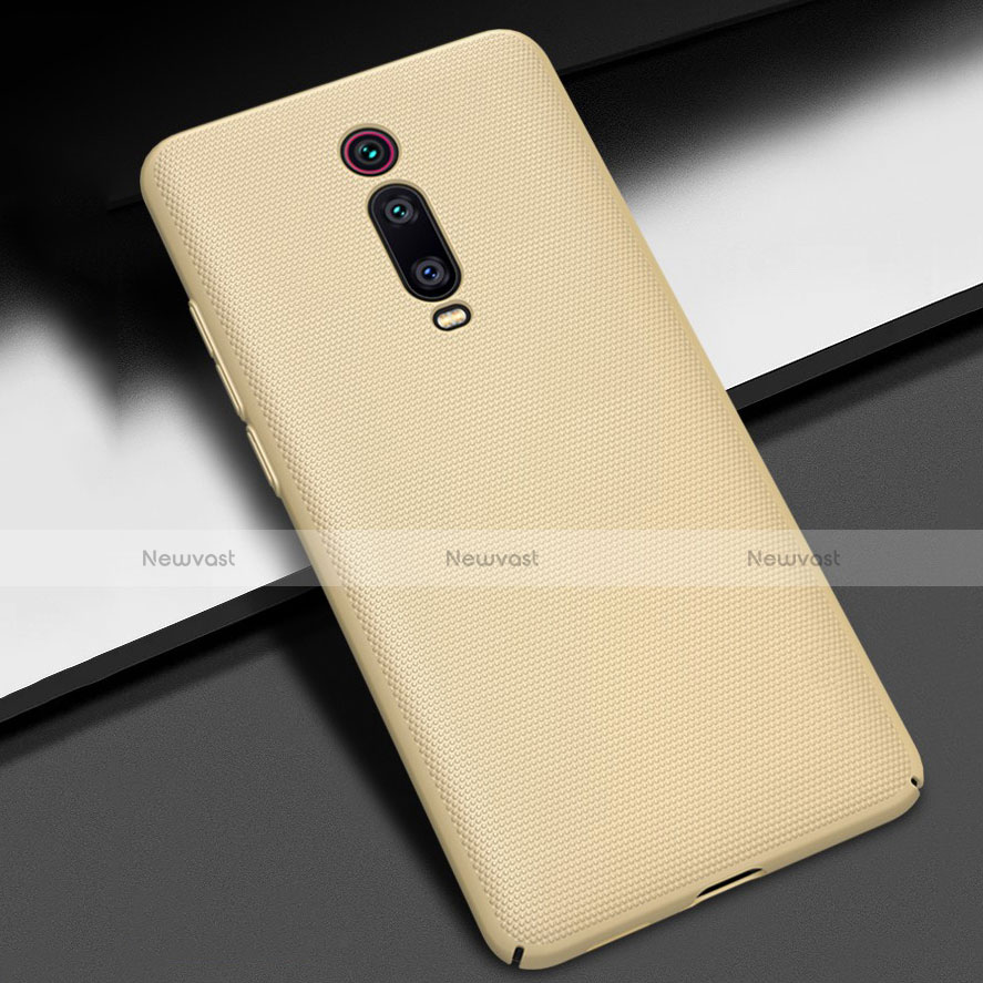 Hard Rigid Plastic Matte Finish Case Back Cover M01 for Xiaomi Mi 9T Pro Gold