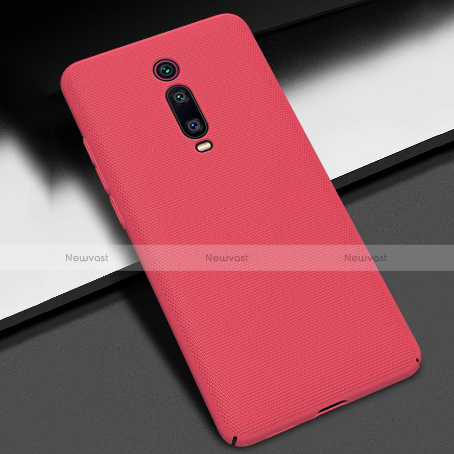 Hard Rigid Plastic Matte Finish Case Back Cover M01 for Xiaomi Mi 9T Red