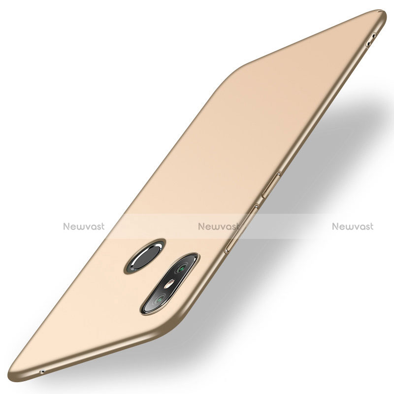 Hard Rigid Plastic Matte Finish Case Back Cover M01 for Xiaomi Mi Mix 2S Gold