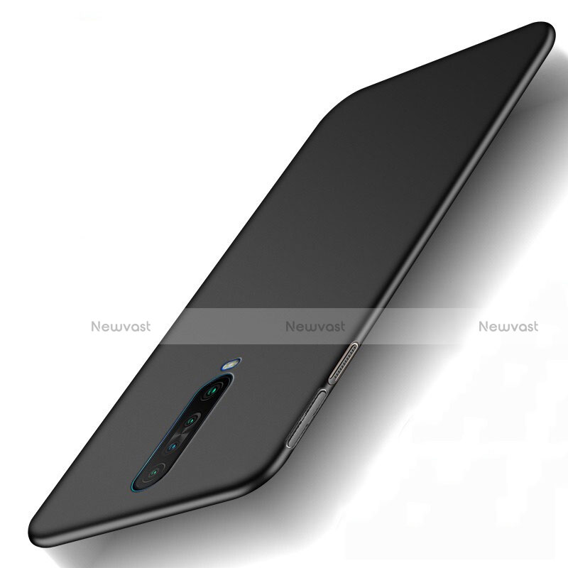 Hard Rigid Plastic Matte Finish Case Back Cover M01 for Xiaomi Poco X2 Black