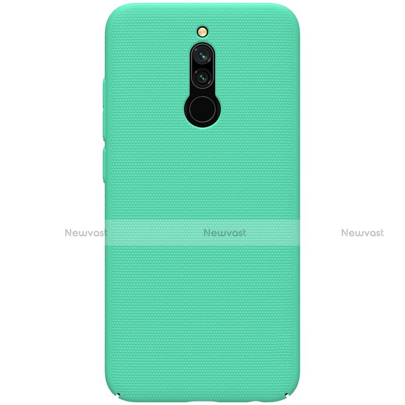 Hard Rigid Plastic Matte Finish Case Back Cover M01 for Xiaomi Redmi 8 Green