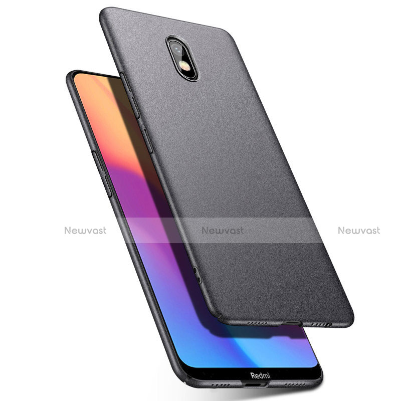 Hard Rigid Plastic Matte Finish Case Back Cover M01 for Xiaomi Redmi 8A Gray