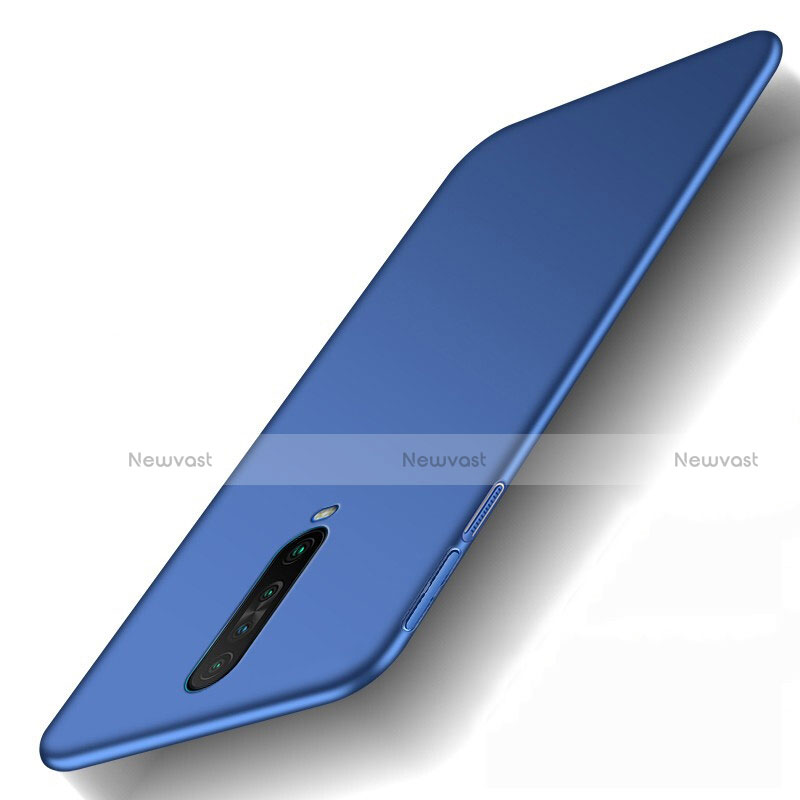 Hard Rigid Plastic Matte Finish Case Back Cover M01 for Xiaomi Redmi K30 4G Blue