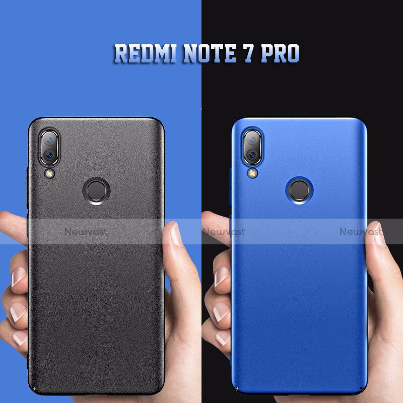 Hard Rigid Plastic Matte Finish Case Back Cover M01 for Xiaomi Redmi Note 7 Pro