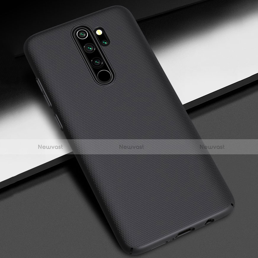 Hard Rigid Plastic Matte Finish Case Back Cover M01 for Xiaomi Redmi Note 8 Pro Black