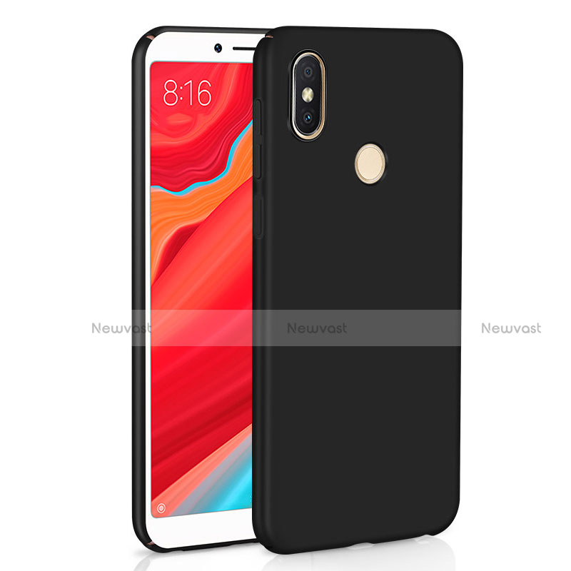 Hard Rigid Plastic Matte Finish Case Back Cover M01 for Xiaomi Redmi Y2 Black