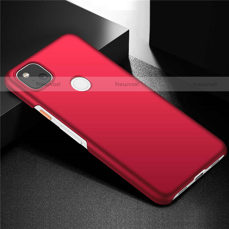 Hard Rigid Plastic Matte Finish Case Back Cover M02 for Google Pixel 4a