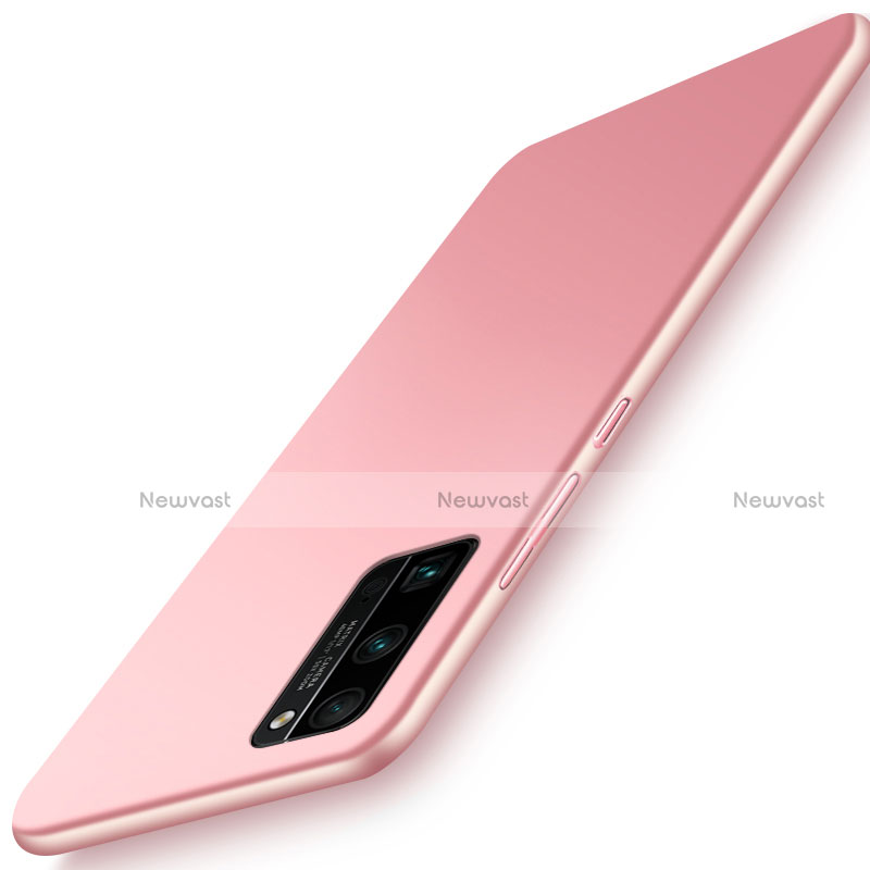 Hard Rigid Plastic Matte Finish Case Back Cover M02 for Huawei Honor 30 Pro+ Plus Rose Gold