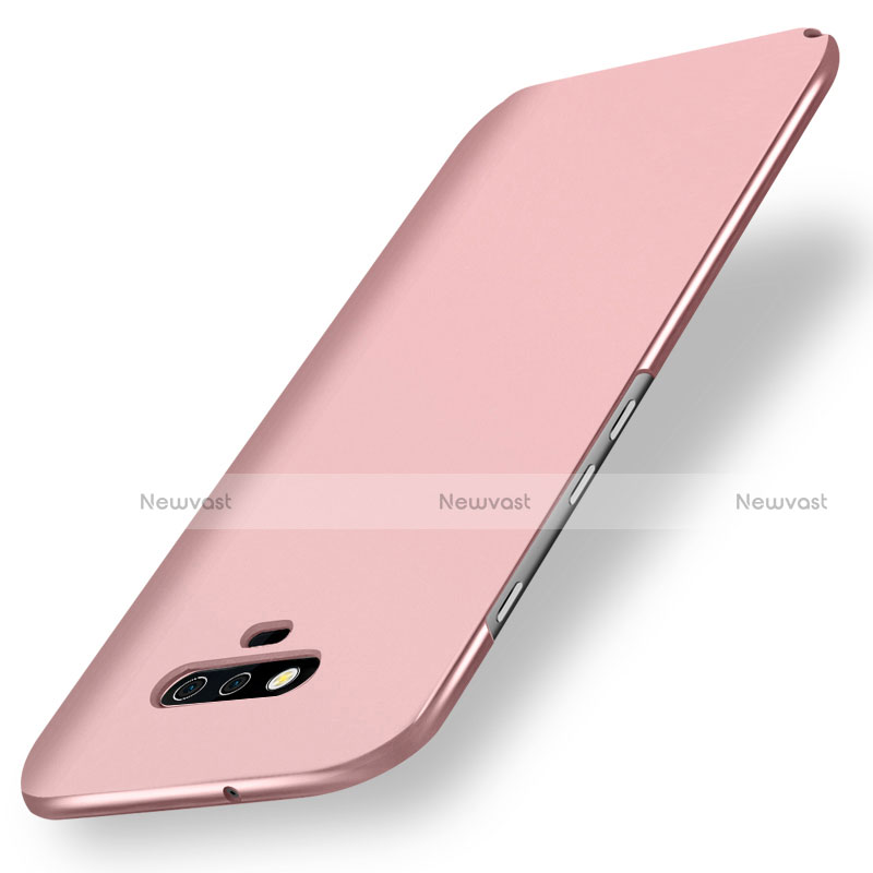 Hard Rigid Plastic Matte Finish Case Back Cover M02 for Huawei Honor Magic Rose Gold