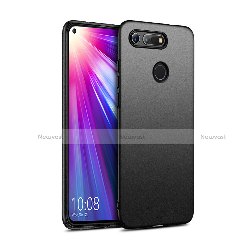 Hard Rigid Plastic Matte Finish Case Back Cover M02 for Huawei Honor View 20 Black