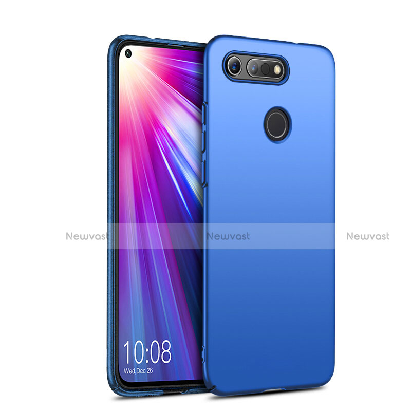 Hard Rigid Plastic Matte Finish Case Back Cover M02 for Huawei Honor View 20 Blue