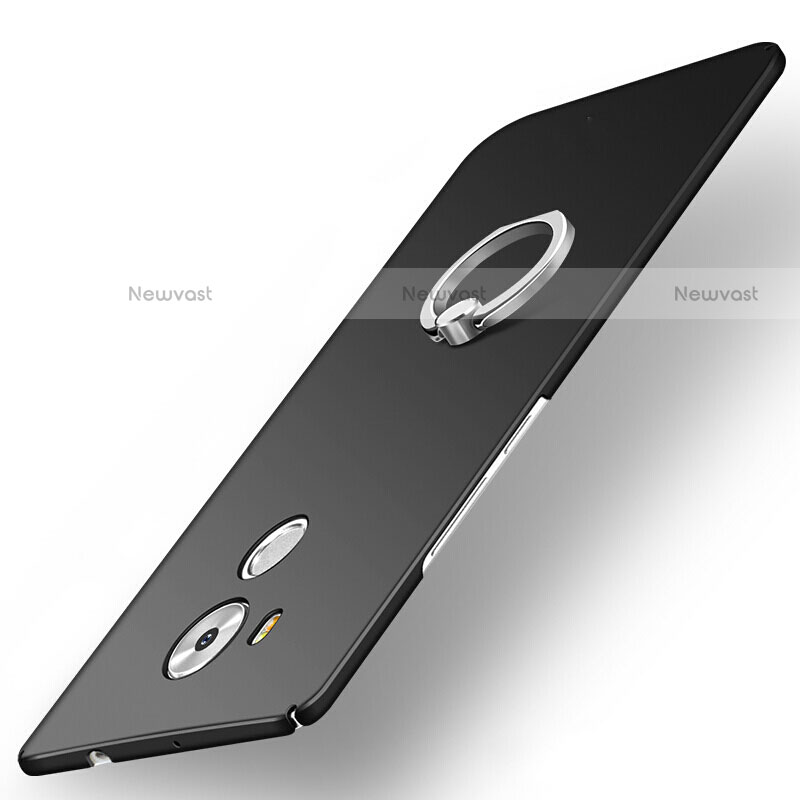 Hard Rigid Plastic Matte Finish Case Back Cover M02 for Huawei Mate 8 Black