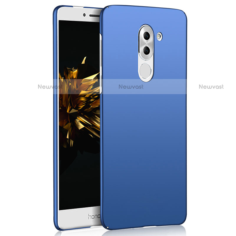 Hard Rigid Plastic Matte Finish Case Back Cover M02 for Huawei Mate 9 Lite Blue