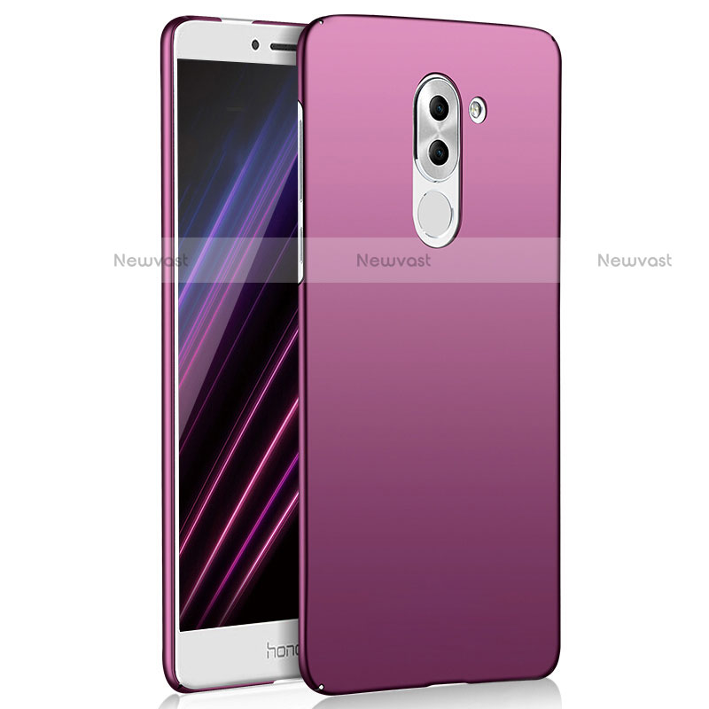 Hard Rigid Plastic Matte Finish Case Back Cover M02 for Huawei Mate 9 Lite Purple