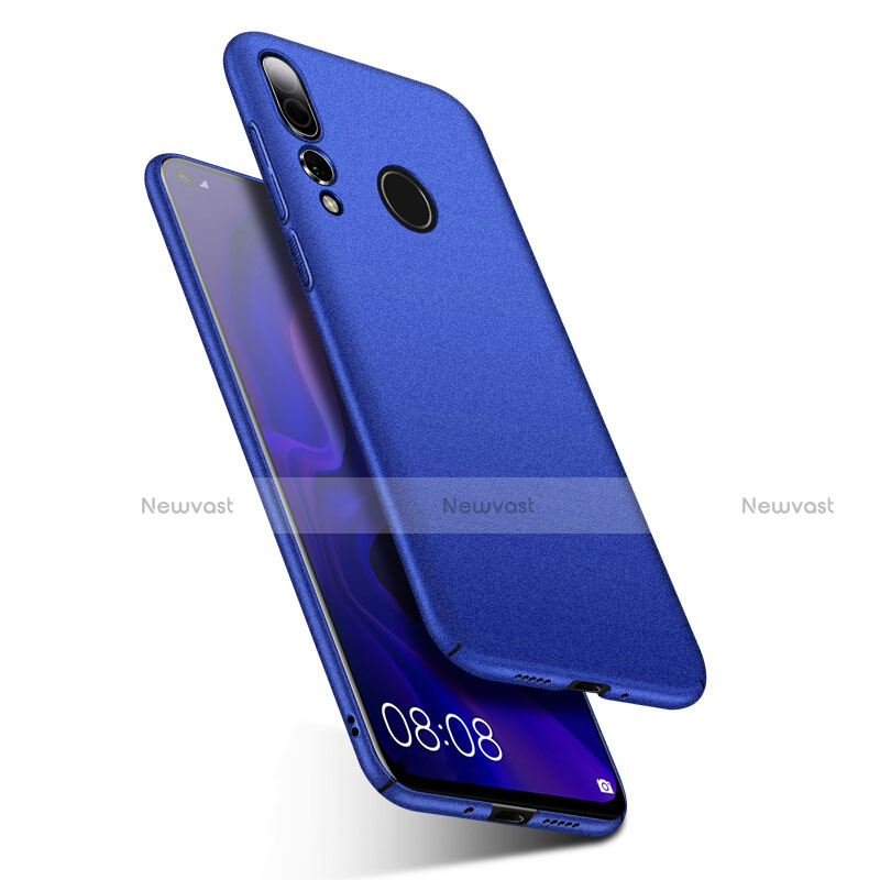 Hard Rigid Plastic Matte Finish Case Back Cover M02 for Huawei Nova 4 Blue