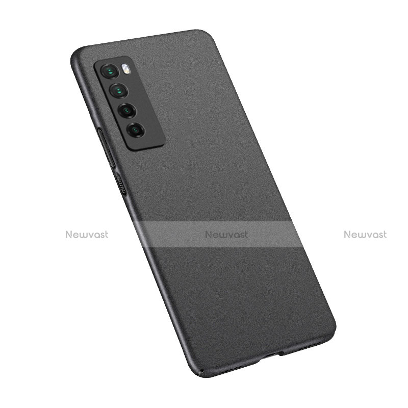 Hard Rigid Plastic Matte Finish Case Back Cover M02 for Huawei Nova 7 5G Gray