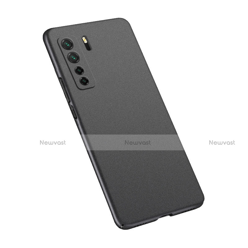 Hard Rigid Plastic Matte Finish Case Back Cover M02 for Huawei Nova 7 SE 5G Gray