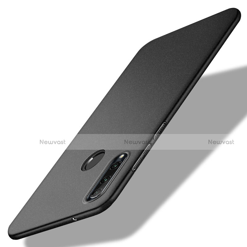 Hard Rigid Plastic Matte Finish Case Back Cover M02 for Huawei P Smart+ Plus (2019) Black