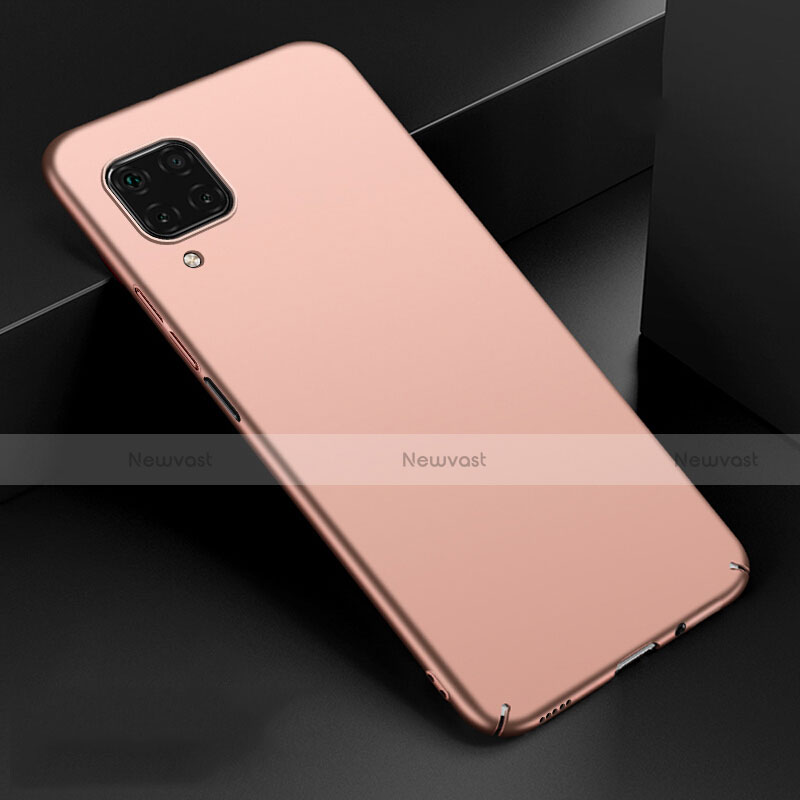 Hard Rigid Plastic Matte Finish Case Back Cover M02 for Huawei P40 Lite Rose Gold