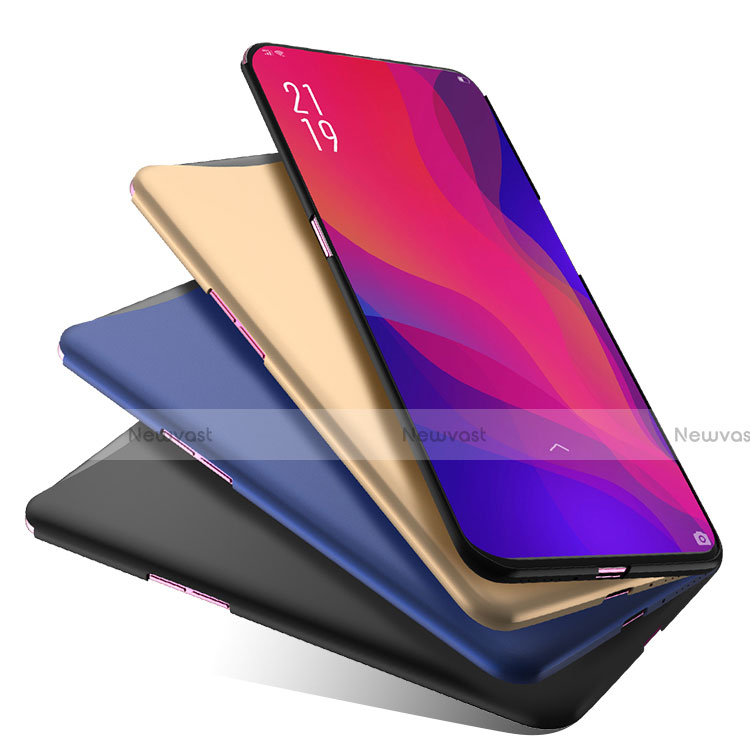 Hard Rigid Plastic Matte Finish Case Back Cover M02 for Oppo Find X