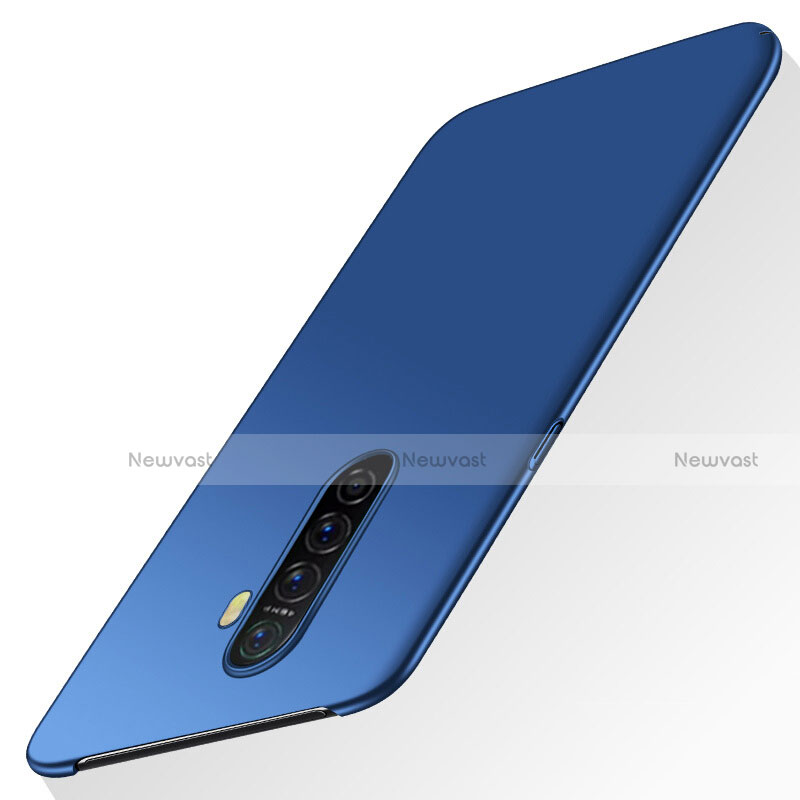 Hard Rigid Plastic Matte Finish Case Back Cover M02 for Oppo Reno Ace Blue