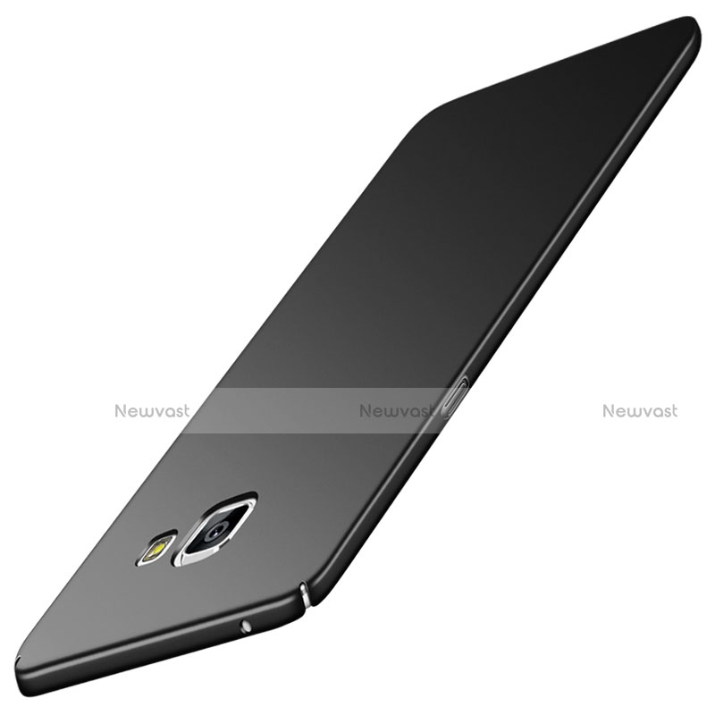 Hard Rigid Plastic Matte Finish Case Back Cover M02 for Samsung Galaxy A5 (2016) SM-A510F Black