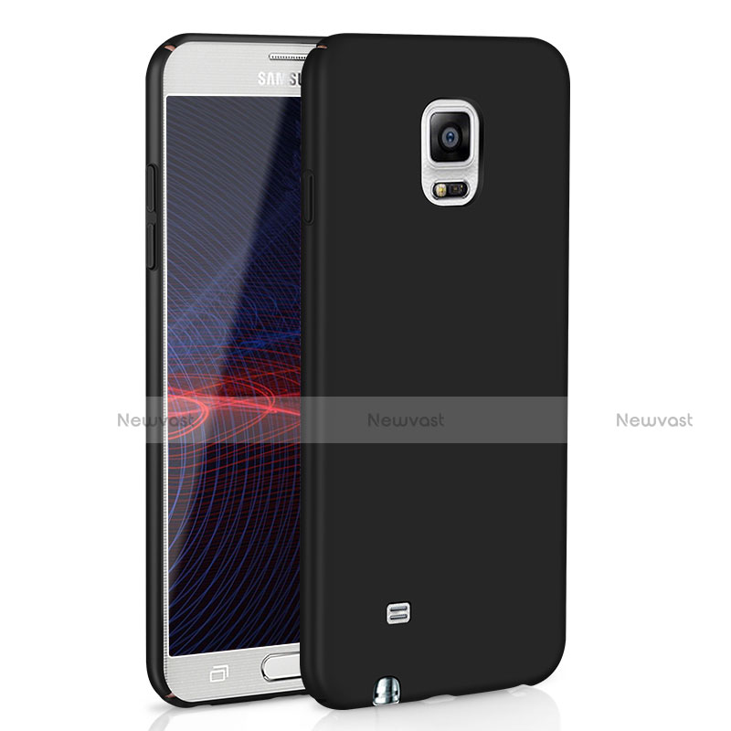 Hard Rigid Plastic Matte Finish Case Back Cover M02 for Samsung Galaxy Note 4 Duos N9100 Dual SIM Black