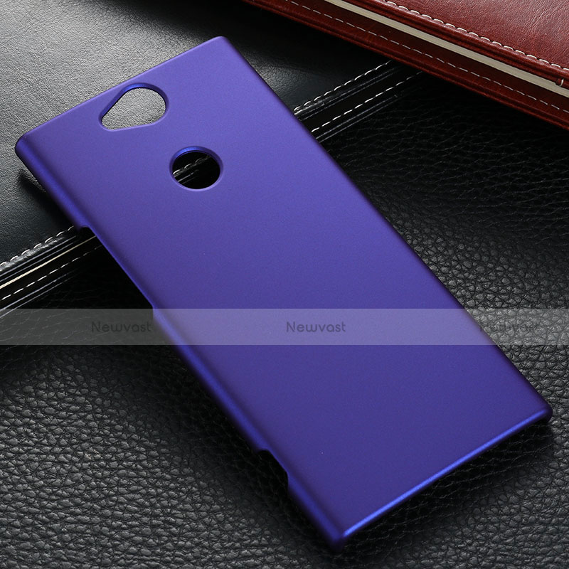 Hard Rigid Plastic Matte Finish Case Back Cover M02 for Sony Xperia XA2 Plus