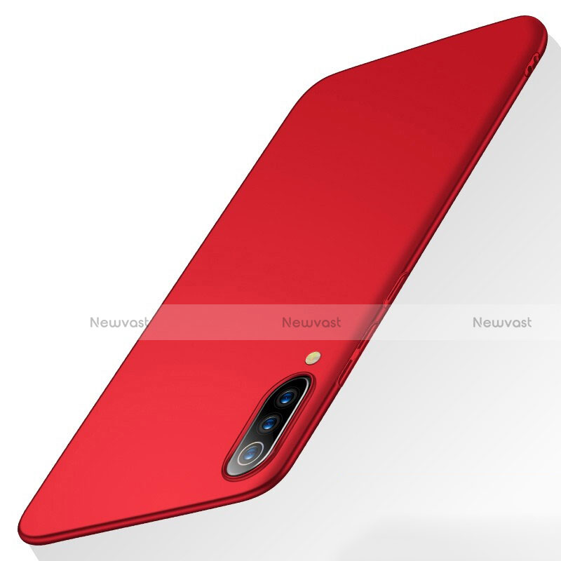 Hard Rigid Plastic Matte Finish Case Back Cover M02 for Xiaomi CC9e Red