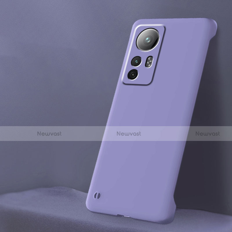 Hard Rigid Plastic Matte Finish Case Back Cover M02 for Xiaomi Mi 12 5G Clove Purple