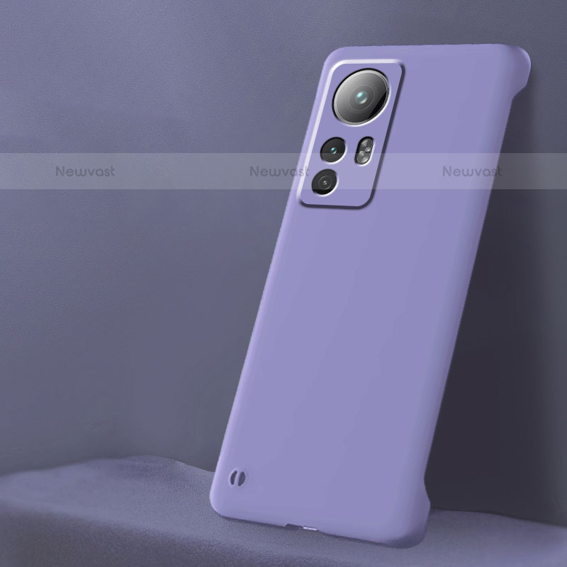 Hard Rigid Plastic Matte Finish Case Back Cover M02 for Xiaomi Mi 12S 5G Clove Purple