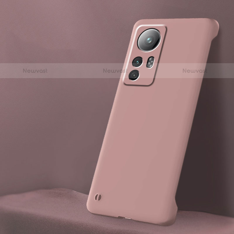 Hard Rigid Plastic Matte Finish Case Back Cover M02 for Xiaomi Mi 12S Pro 5G Pink
