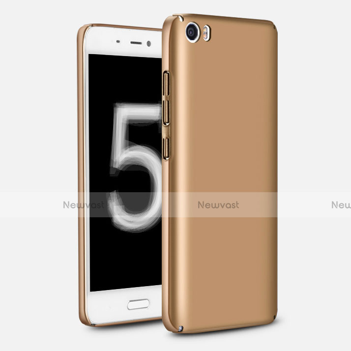 Hard Rigid Plastic Matte Finish Case Back Cover M02 for Xiaomi Mi 5 Gold