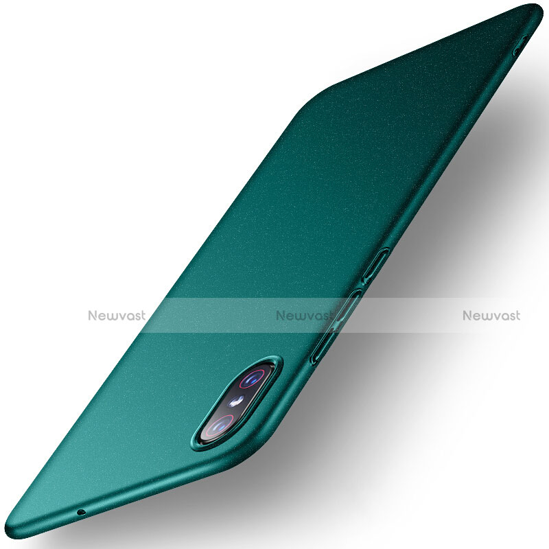 Hard Rigid Plastic Matte Finish Case Back Cover M02 for Xiaomi Mi 8 Screen Fingerprint Edition Green