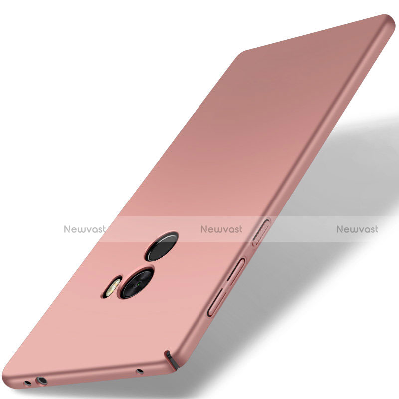 Hard Rigid Plastic Matte Finish Case Back Cover M02 for Xiaomi Mi Mix Rose Gold