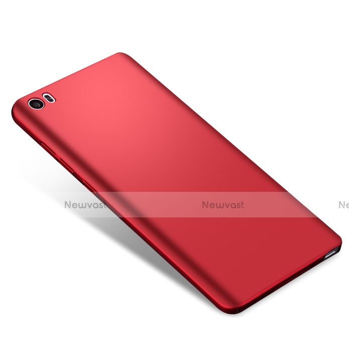 Hard Rigid Plastic Matte Finish Case Back Cover M02 for Xiaomi Mi Note Red