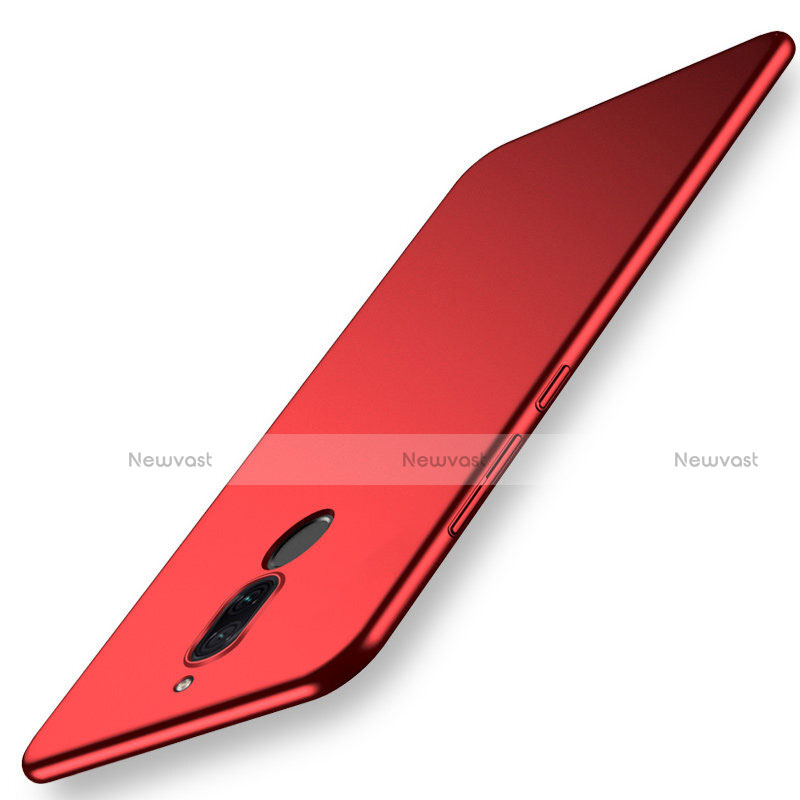 Hard Rigid Plastic Matte Finish Case Back Cover M02 for Xiaomi Redmi 8 Red