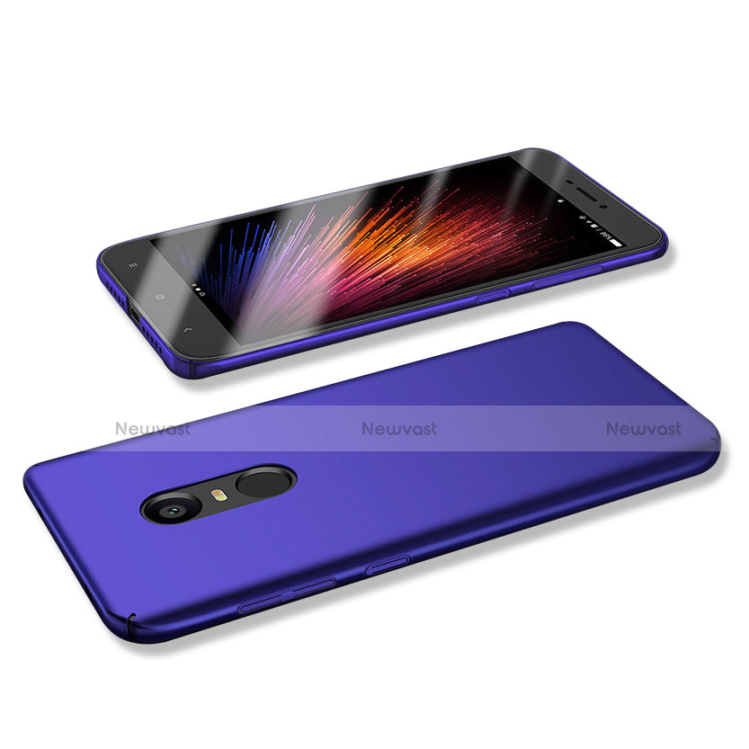 Hard Rigid Plastic Matte Finish Case Back Cover M02 for Xiaomi Redmi Note 4 Standard Edition Blue