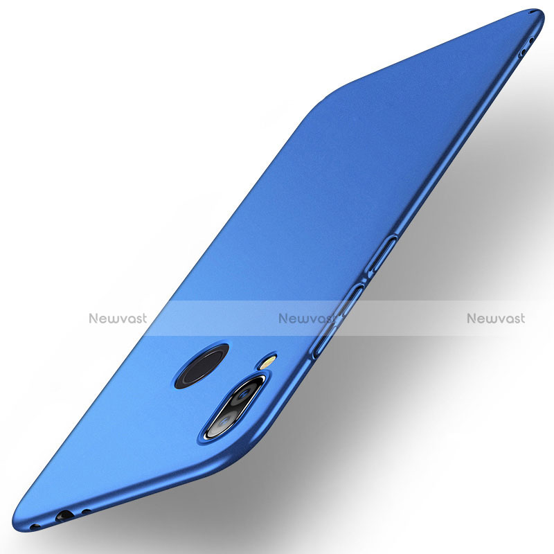 Hard Rigid Plastic Matte Finish Case Back Cover M02 for Xiaomi Redmi Note 7 Blue