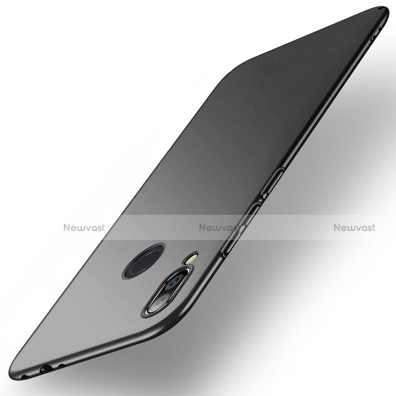 Hard Rigid Plastic Matte Finish Case Back Cover M02 for Xiaomi Redmi Note 7 Pro Black