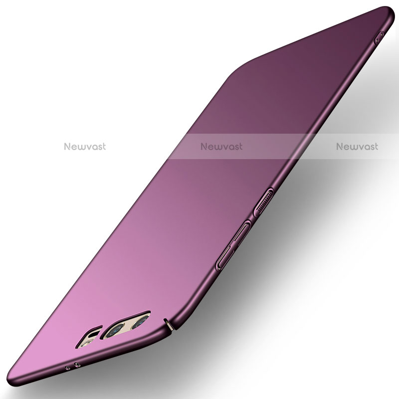 Hard Rigid Plastic Matte Finish Case Back Cover M03 for Huawei Honor 9 Purple