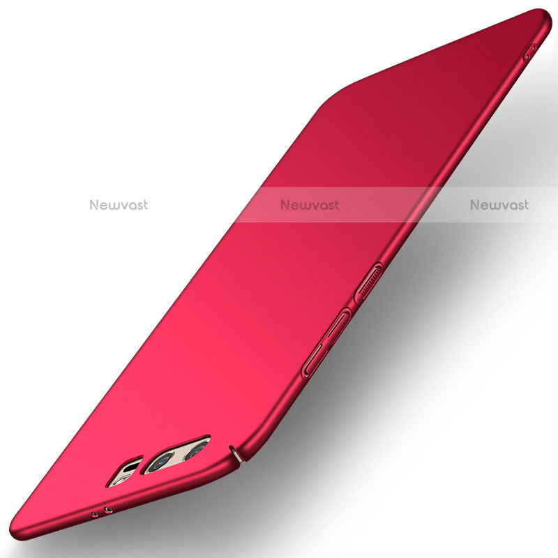 Hard Rigid Plastic Matte Finish Case Back Cover M03 for Huawei Honor 9 Red