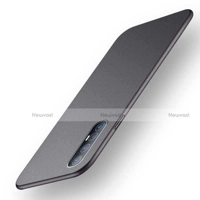 Hard Rigid Plastic Matte Finish Case Back Cover M03 for Oppo Reno3 Pro Gray