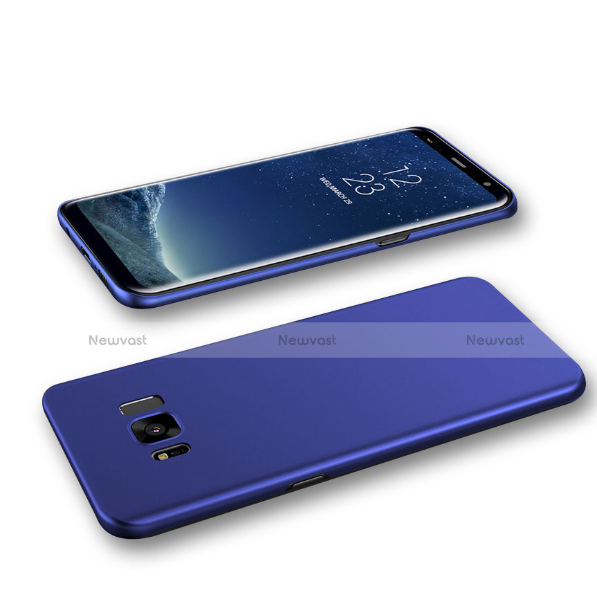 Hard Rigid Plastic Matte Finish Case Back Cover M03 for Samsung Galaxy S8 Blue