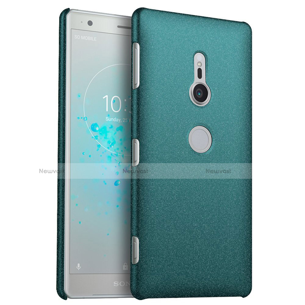 Hard Rigid Plastic Matte Finish Case Back Cover M03 for Sony Xperia XZ2 Green