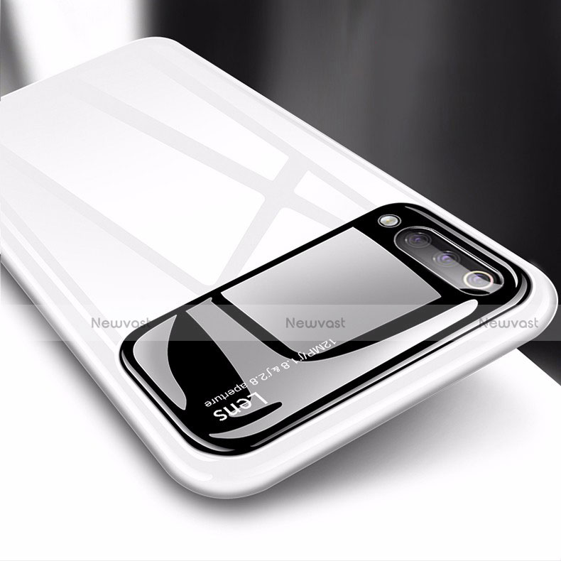 Hard Rigid Plastic Matte Finish Case Back Cover M03 for Xiaomi CC9e White