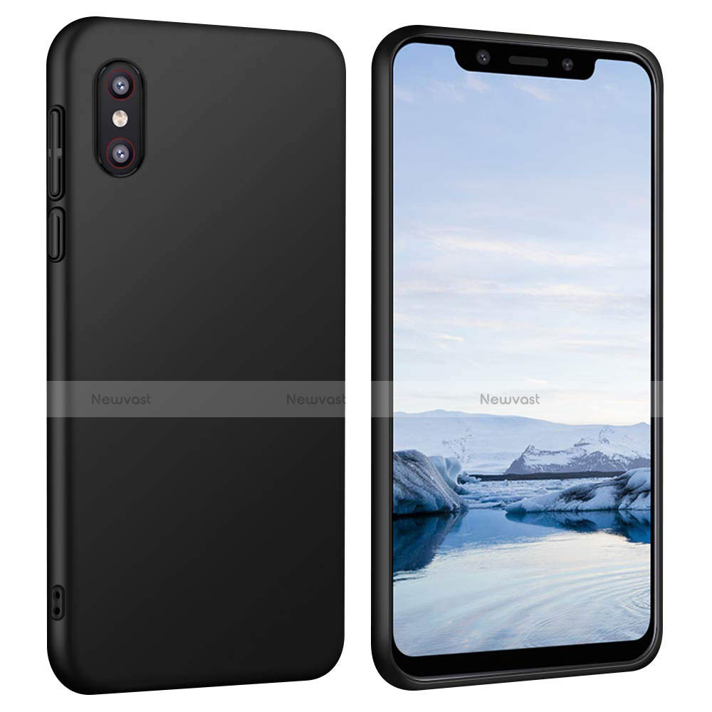 Hard Rigid Plastic Matte Finish Case Back Cover M03 for Xiaomi Mi 8 Pro Global Version