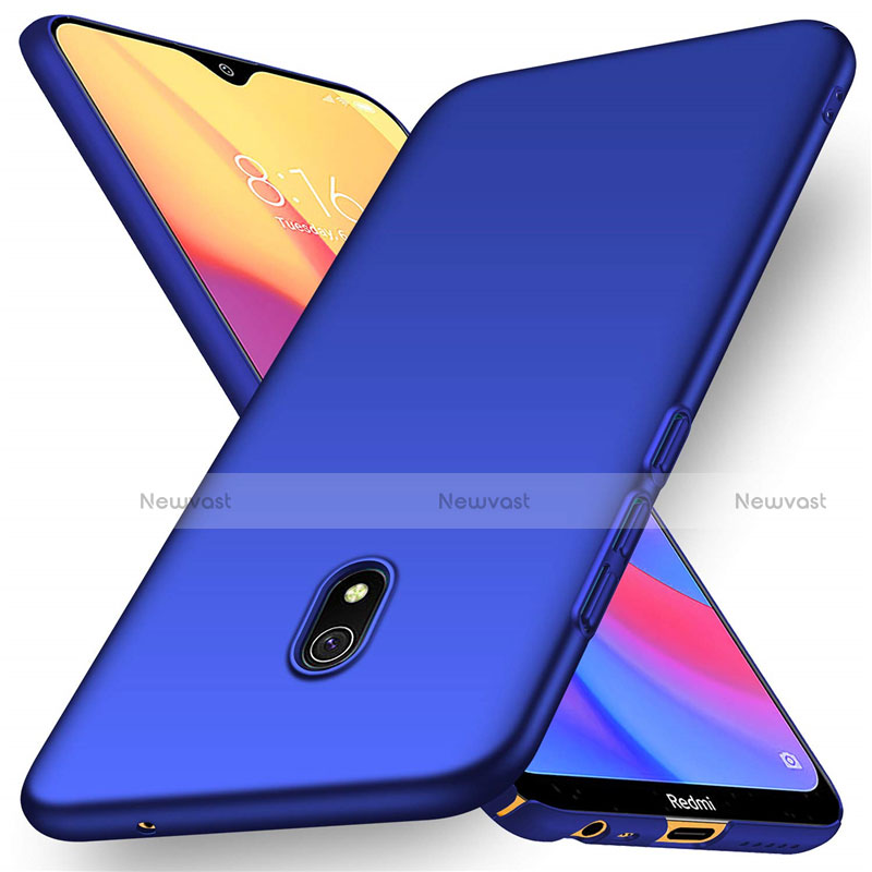 Hard Rigid Plastic Matte Finish Case Back Cover M03 for Xiaomi Redmi 8A Blue