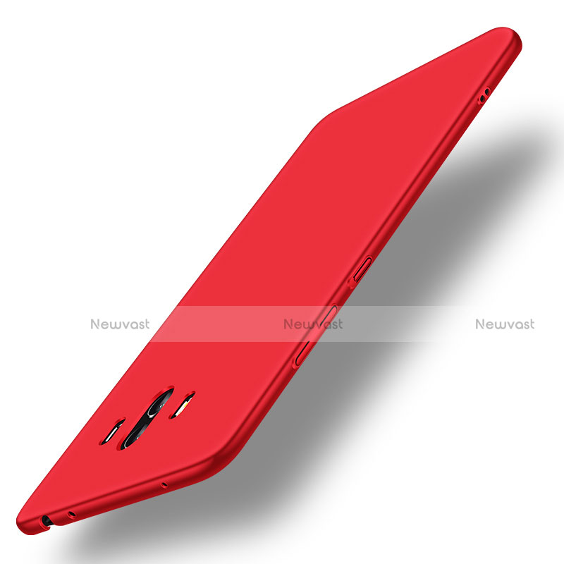 Hard Rigid Plastic Matte Finish Case Back Cover M04 for Huawei Mate 10 Red