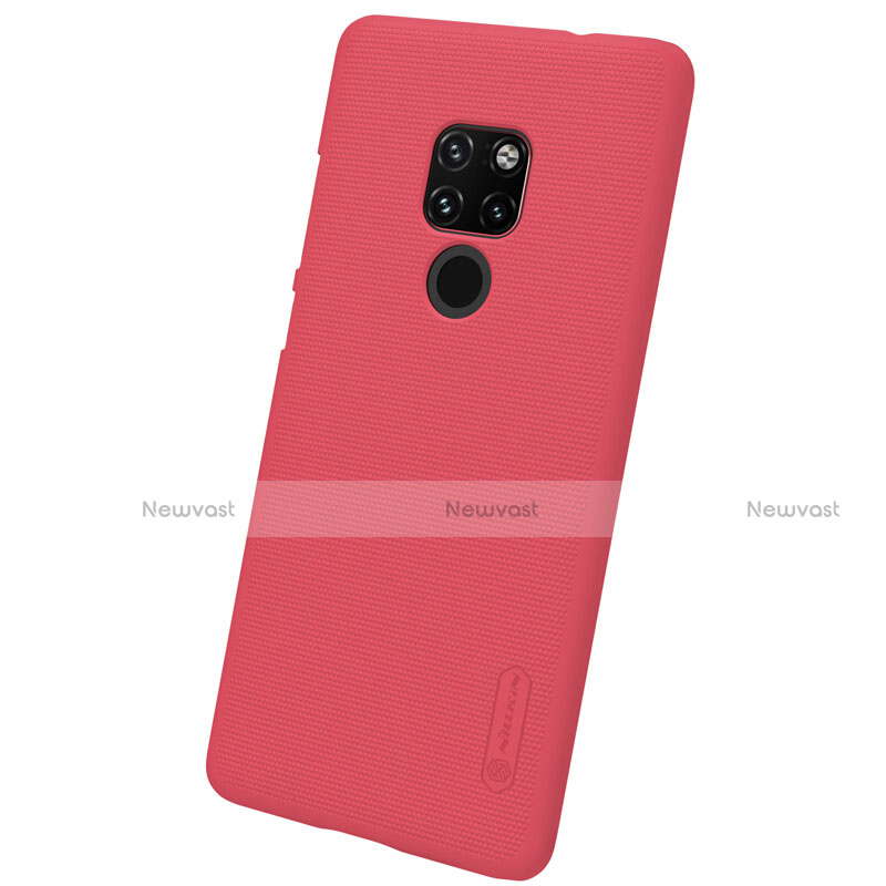 Hard Rigid Plastic Matte Finish Case Back Cover M04 for Huawei Mate 20 Red